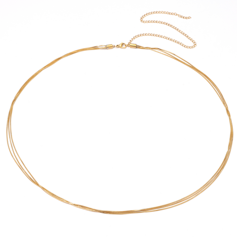 Cascade – Triple Strand Belly Chain