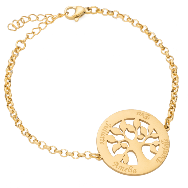 Personalised Tree of Life Bracelet