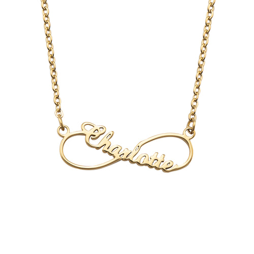 Personalised Infinity Name Necklace