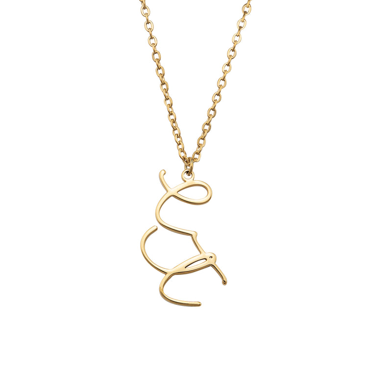 Personalised Two Initials Necklace