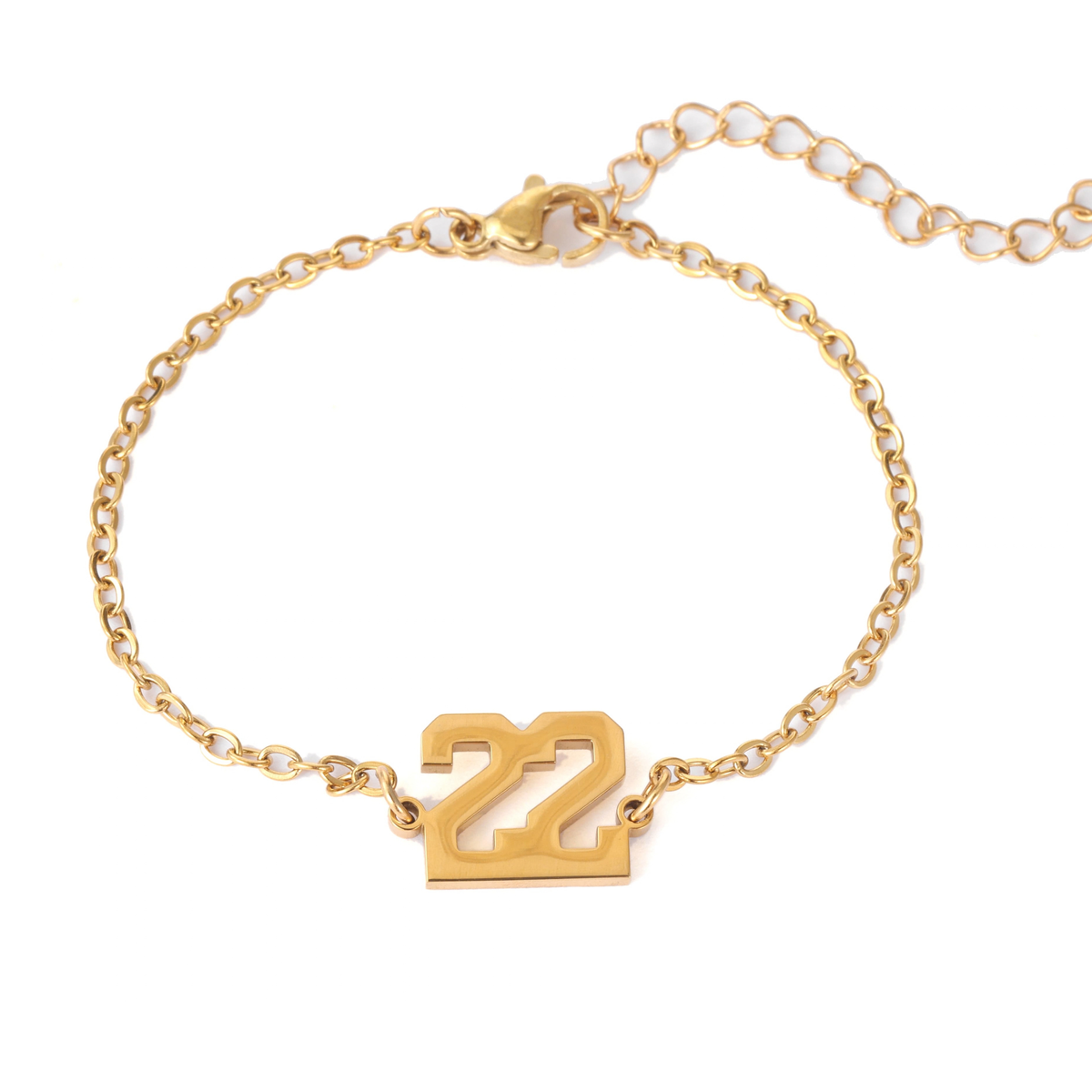 Kids Personalised 2 Letter or Number Bracelet