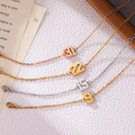 Kids Personalised 2 Letter or Number Bracelet