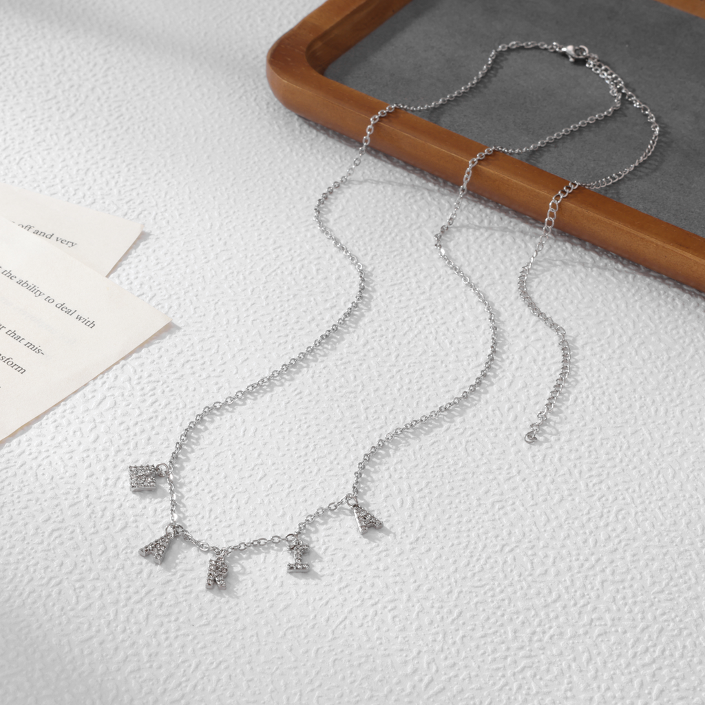 Golden Muse – Personalised Name Body Chain