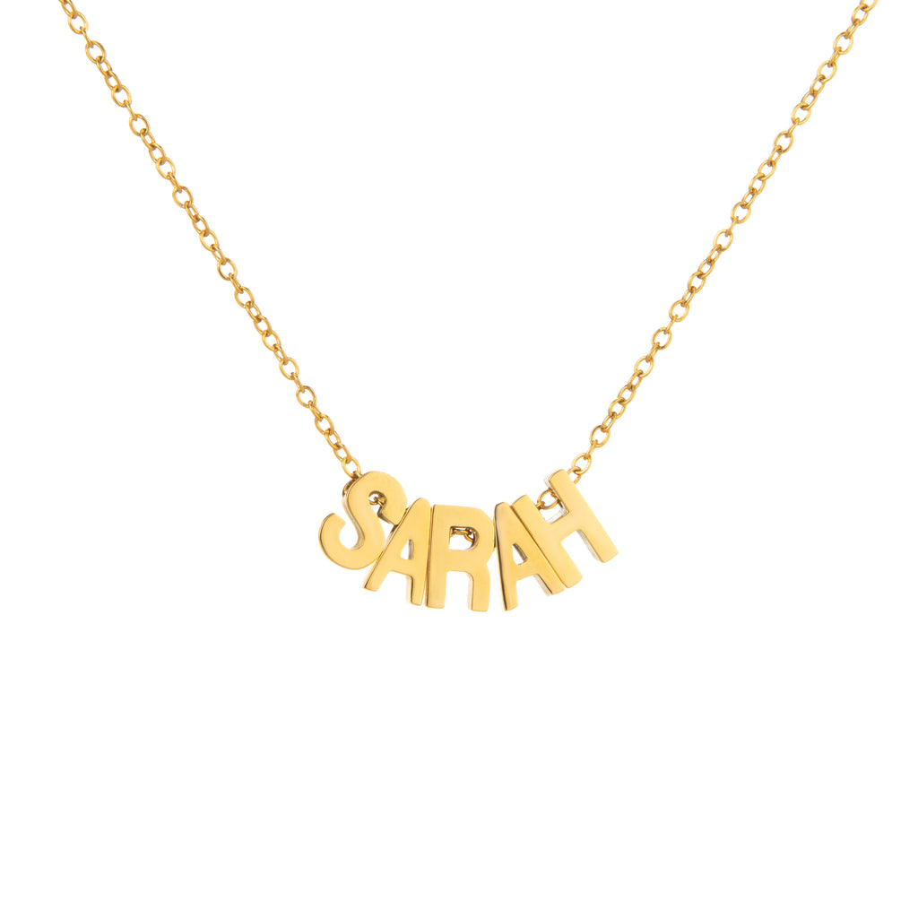 Personalised Small Letter Necklace