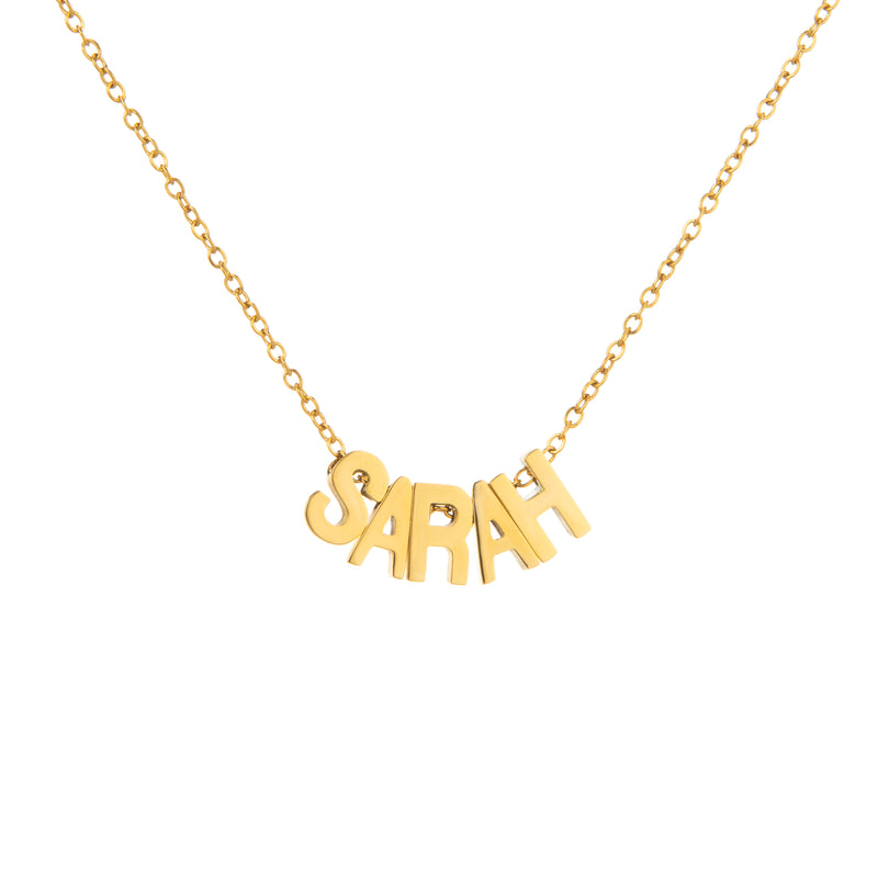 Personalised Small Letter Necklace