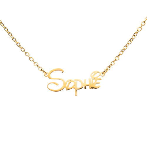 Disney-inspired Custom Font Necklace