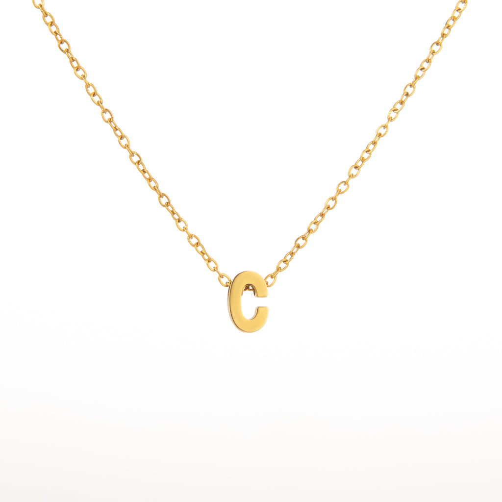 Personalised Small Letter Necklace