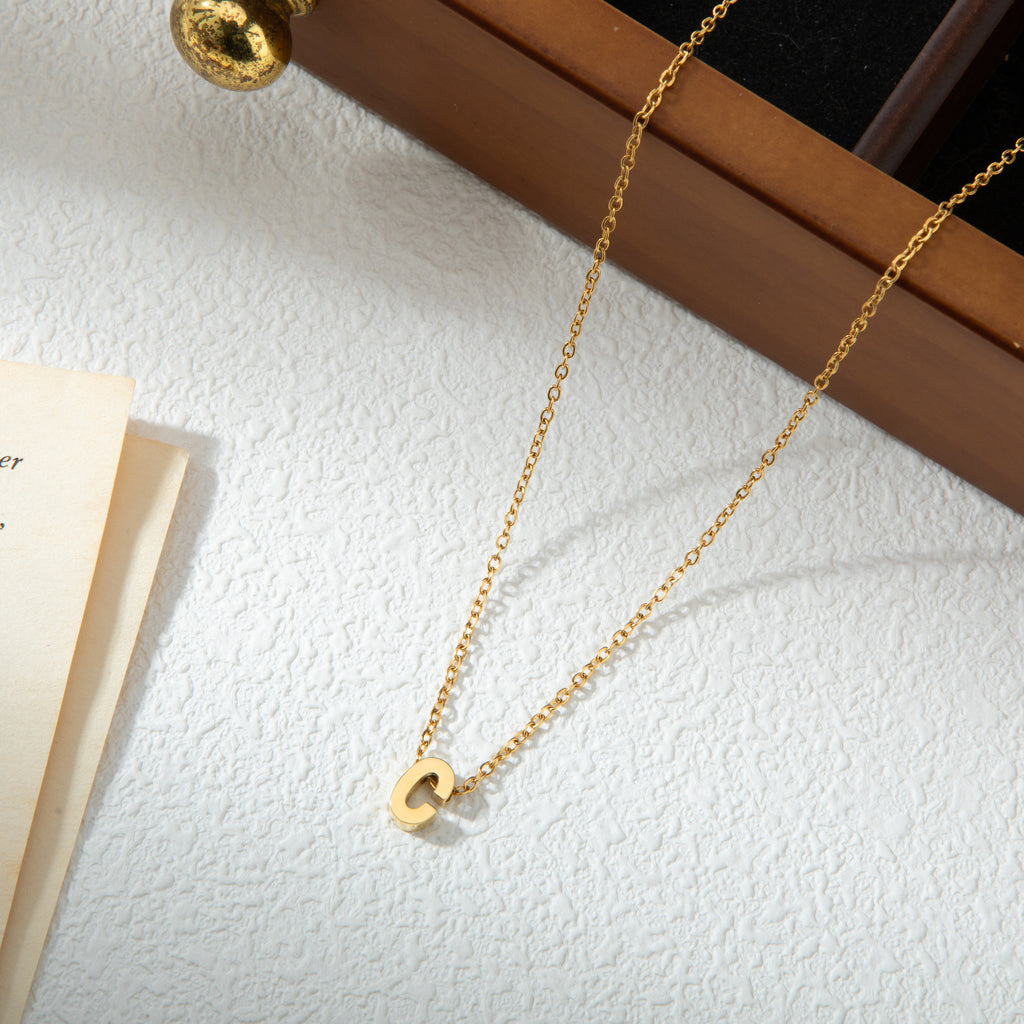 Personalised Small Letter Necklace