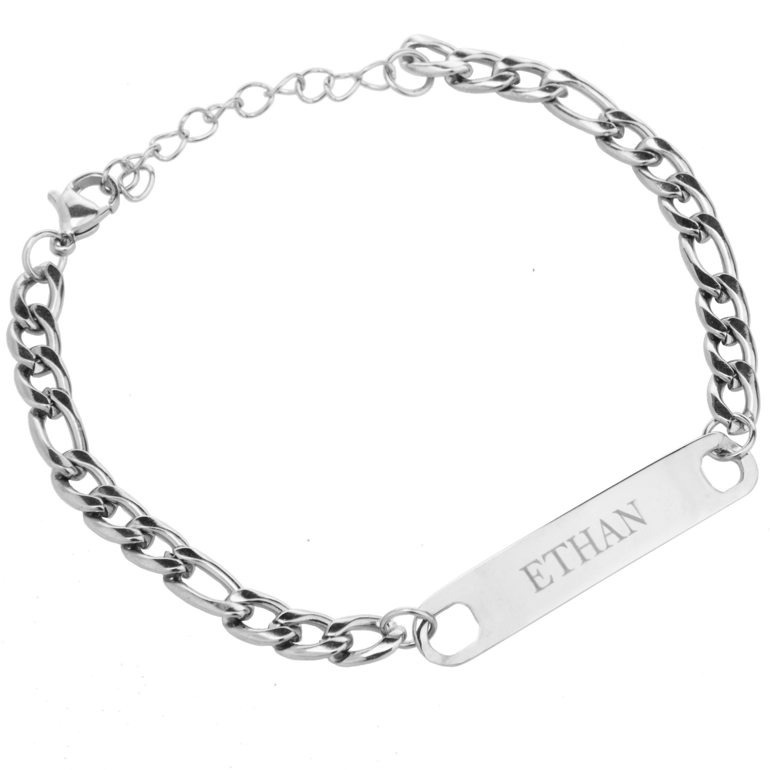 Personalised Men's Curve Bracelet