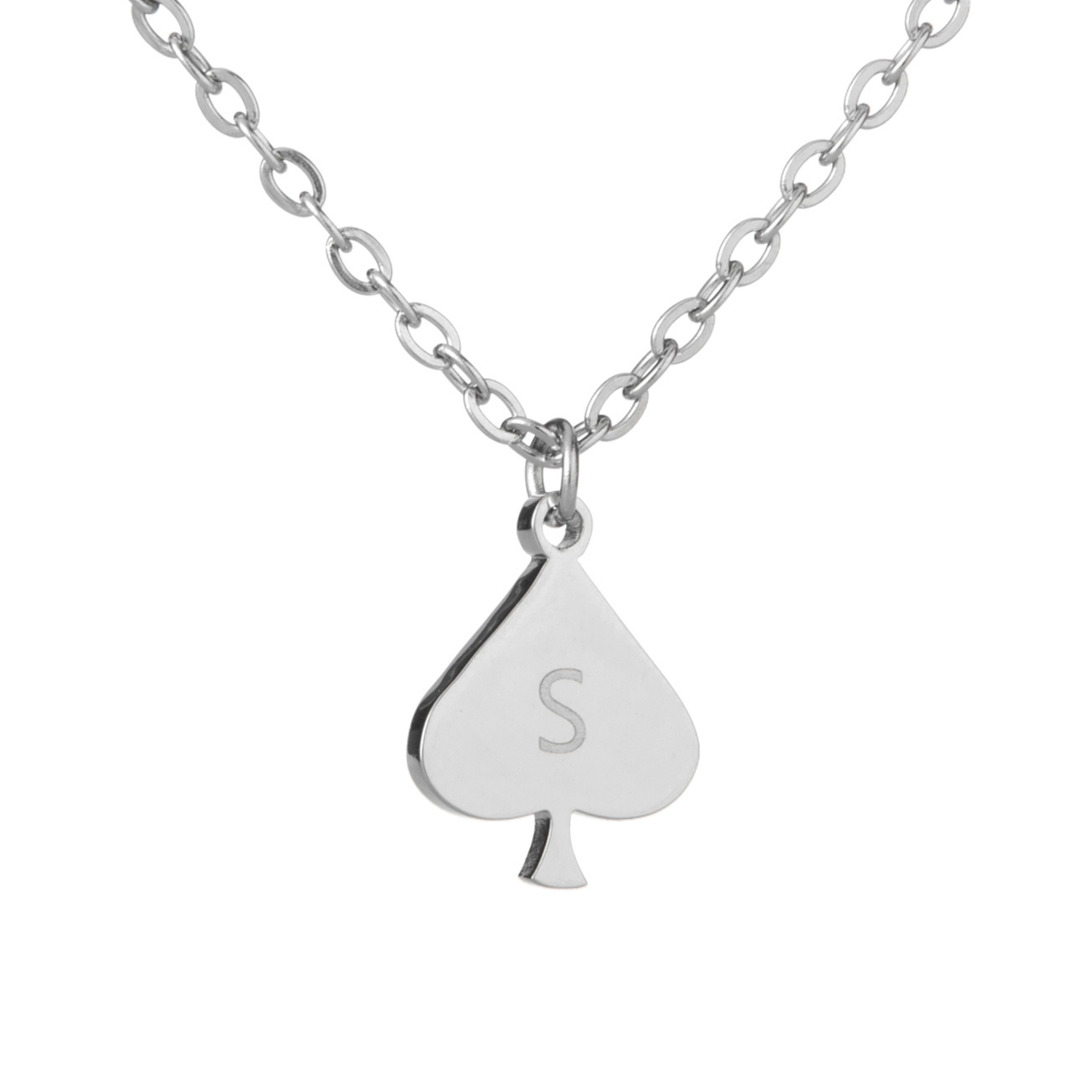 Men’s Playing Cards Pendant Necklace