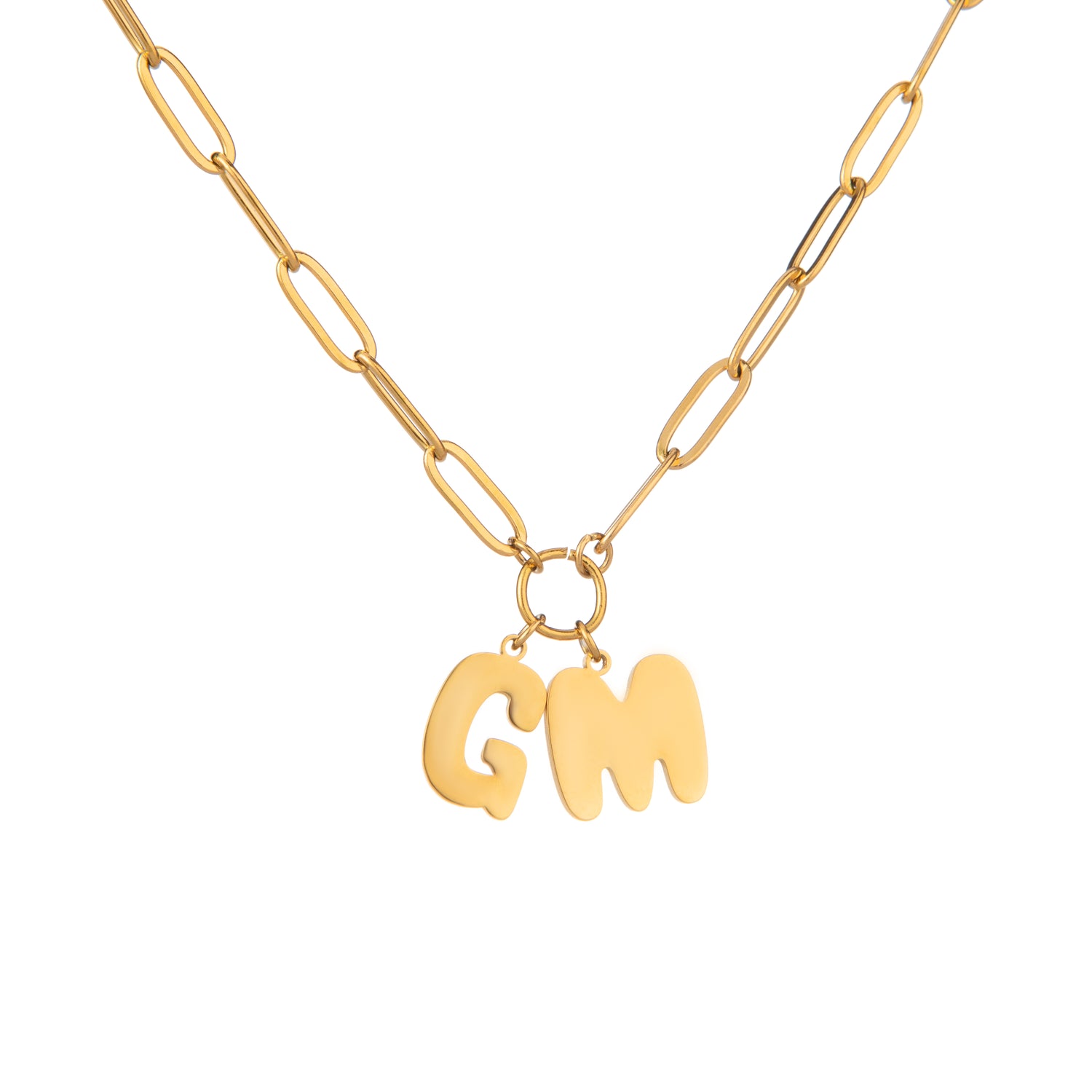 Personalised Bubble Letter Necklace