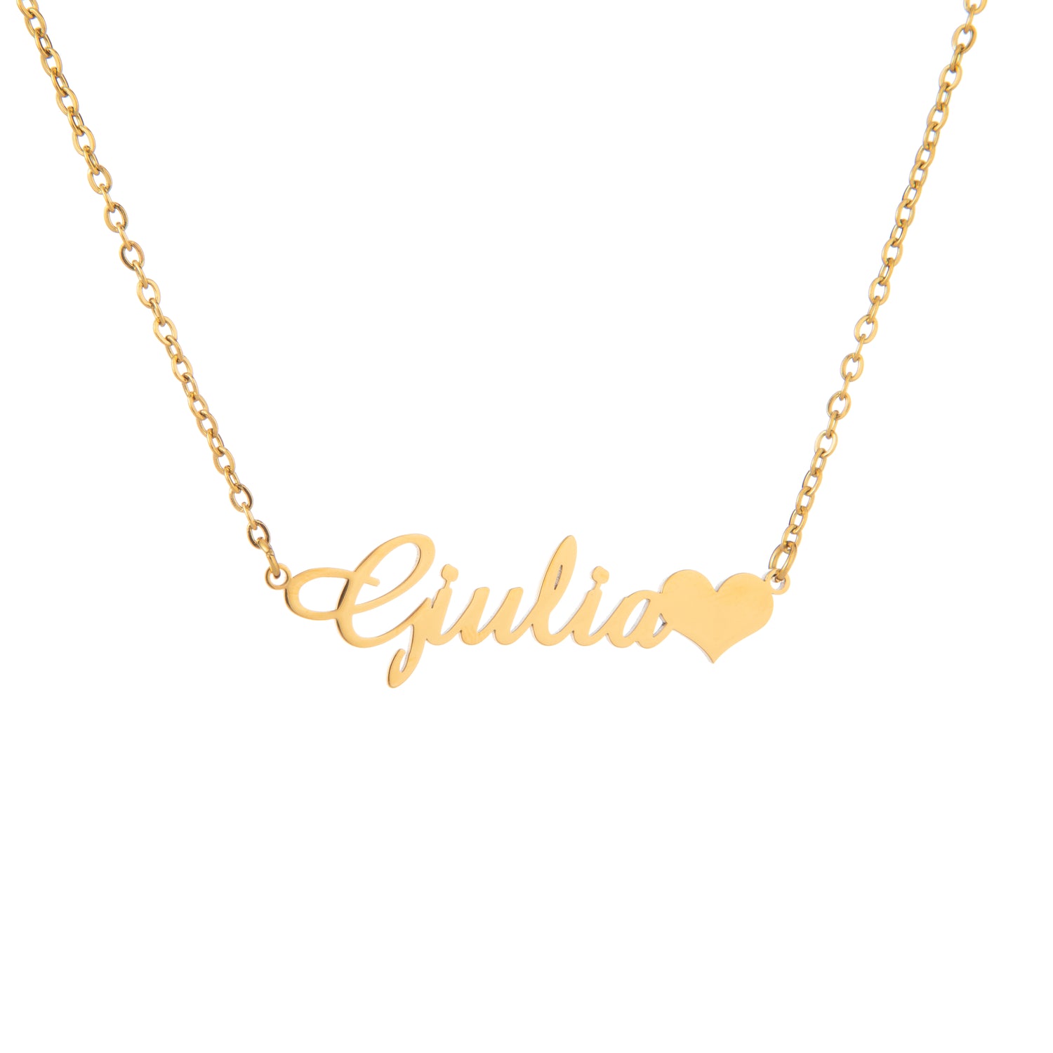 Personalised Name Necklace with Charm