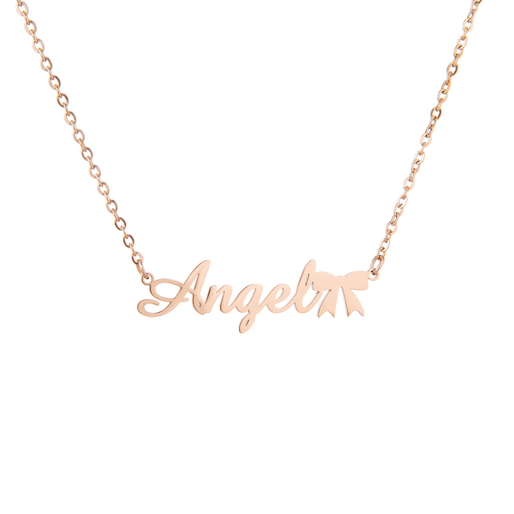 Personalised Name Necklace with Charm