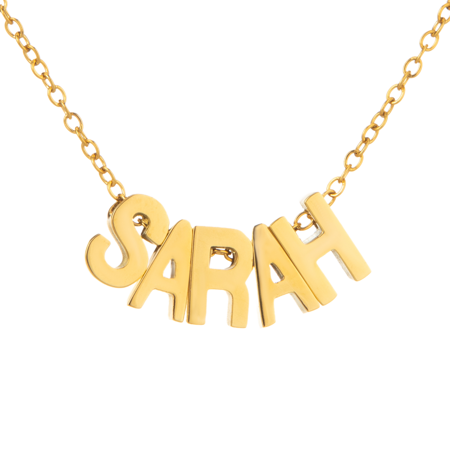 Personalised Small Letter Necklace