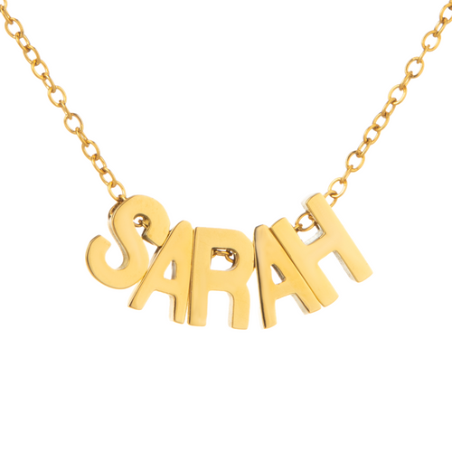 Personalised Small Letter Necklace