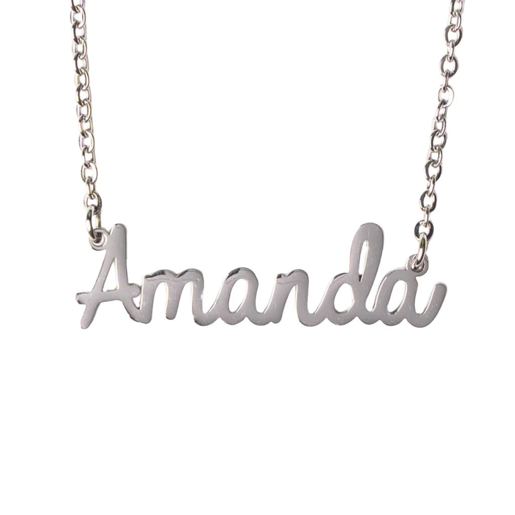 Personalised Cursive Name Necklace