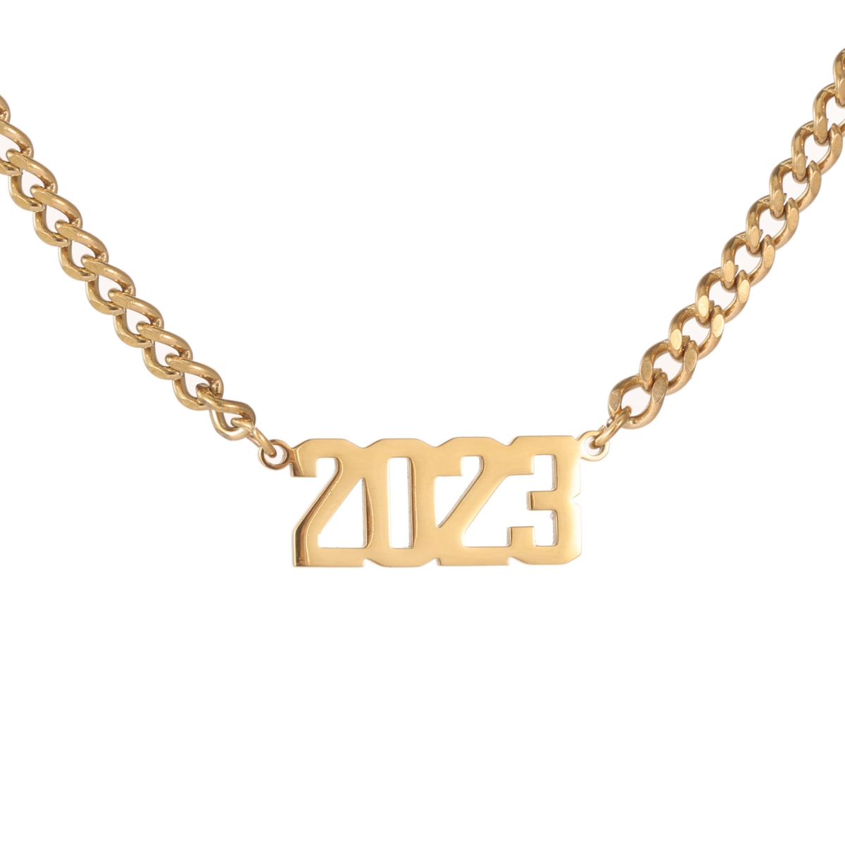 Kids Personalised Year Necklace
