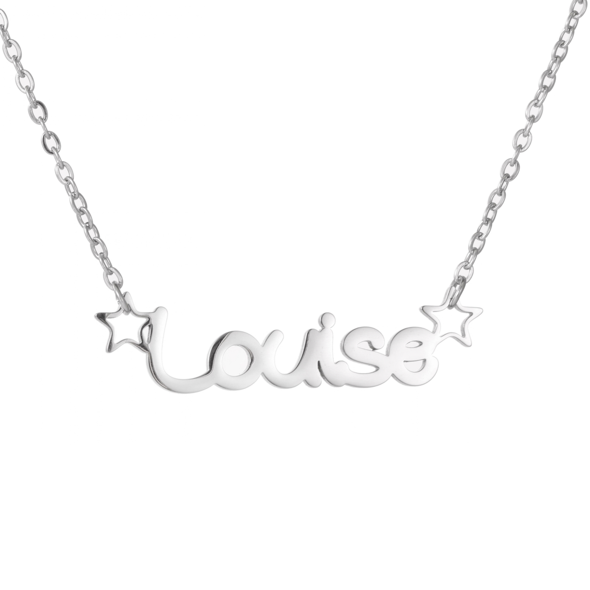 Kids Personalised Star Name Necklace