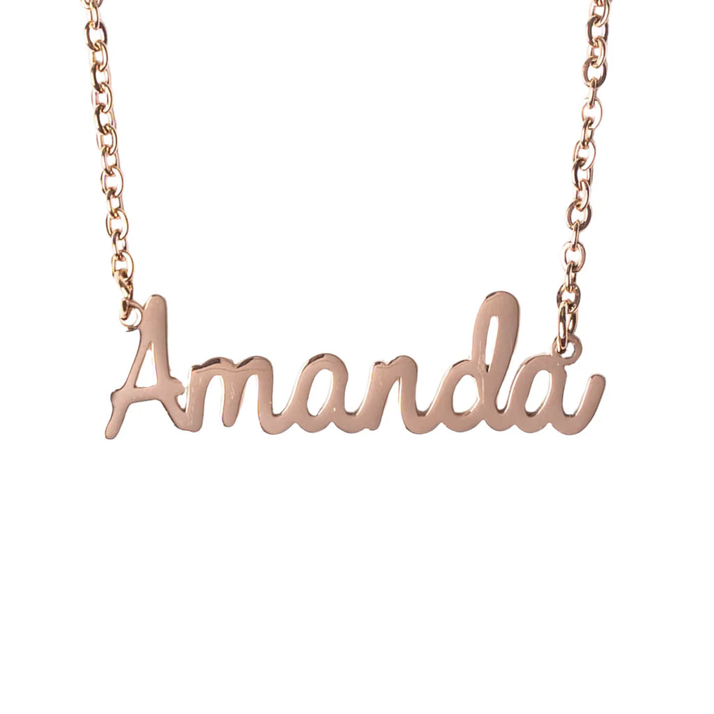Personalised Cursive Name Necklace