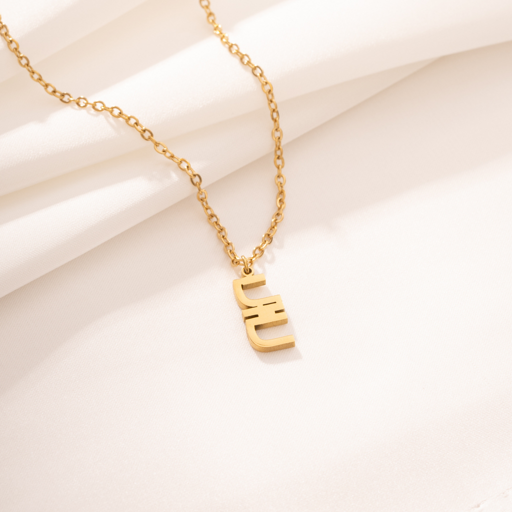 Hebrew Personalised Signature Necklace