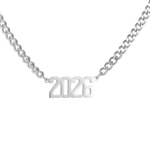 Kids Personalised Year Necklace