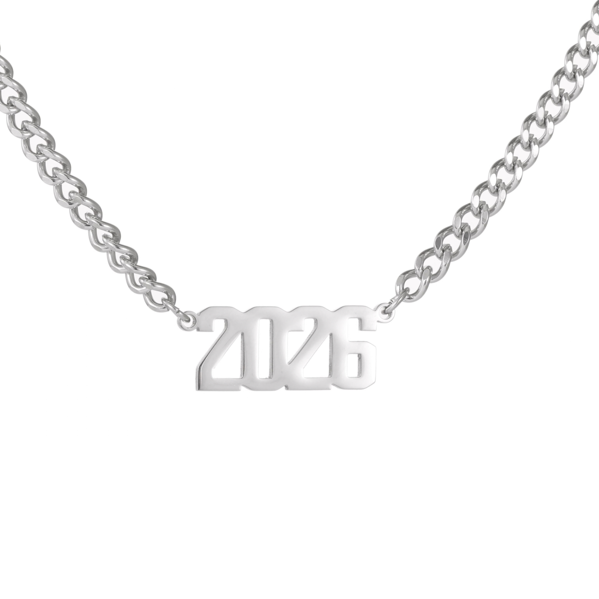 Kids Personalised Year Necklace