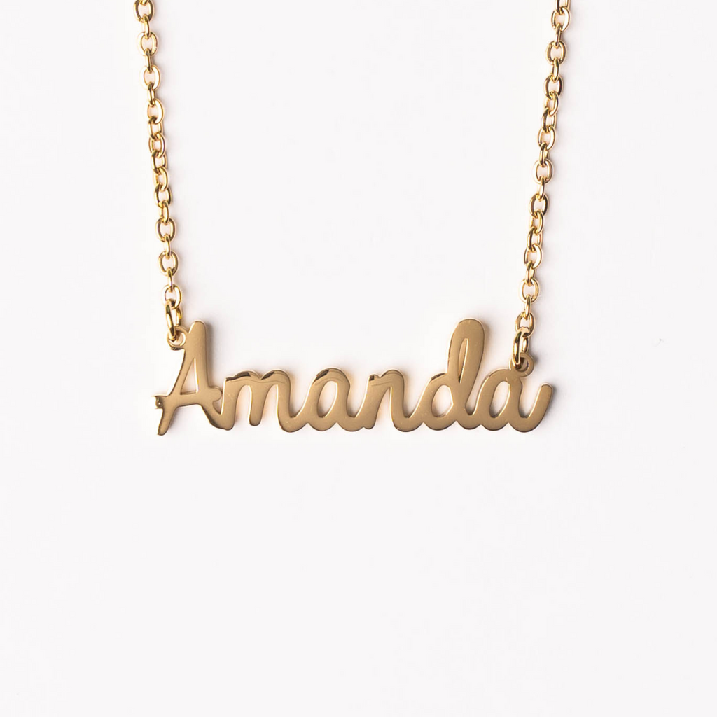 Personalised Cursive Name Necklace