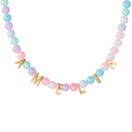 Kids Colourful Bead Name Necklace