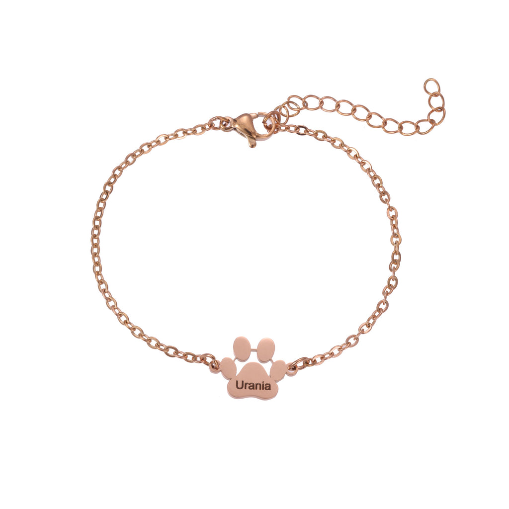 Customisable Paw Bracelet