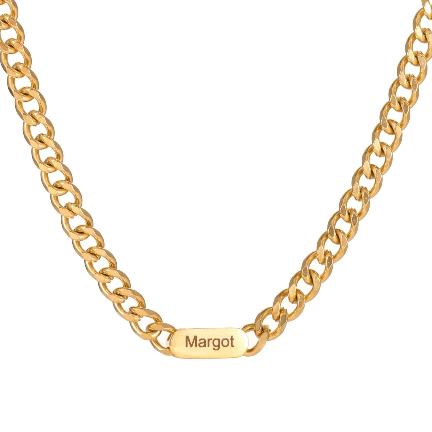 Elegance Chain Name Necklace