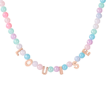Kids Colourful Bead Name Necklace