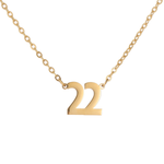 Kids Personalised Number Necklace