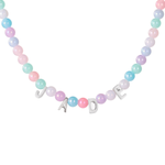 Kids Colourful Bead Name Necklace