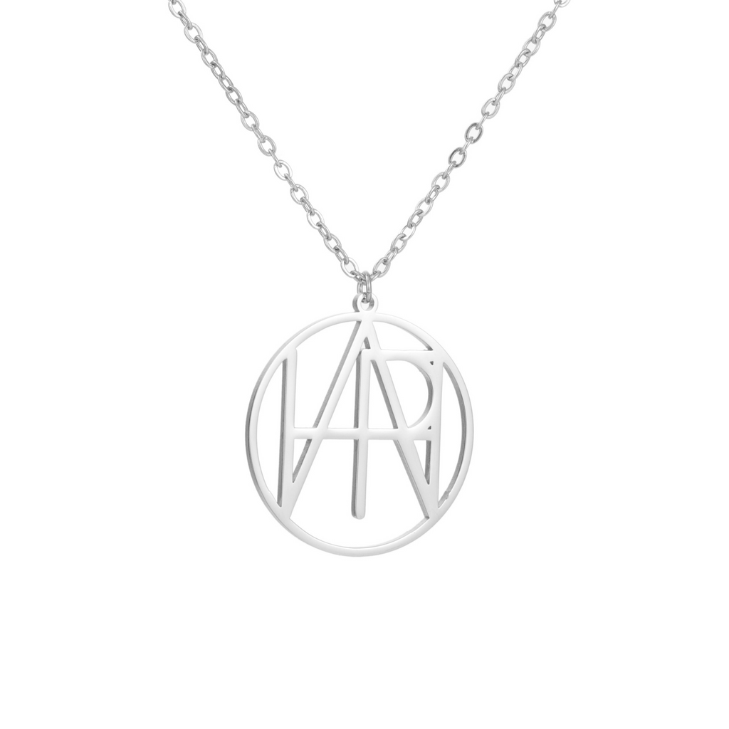 Personalised Monogram Medallion Necklace