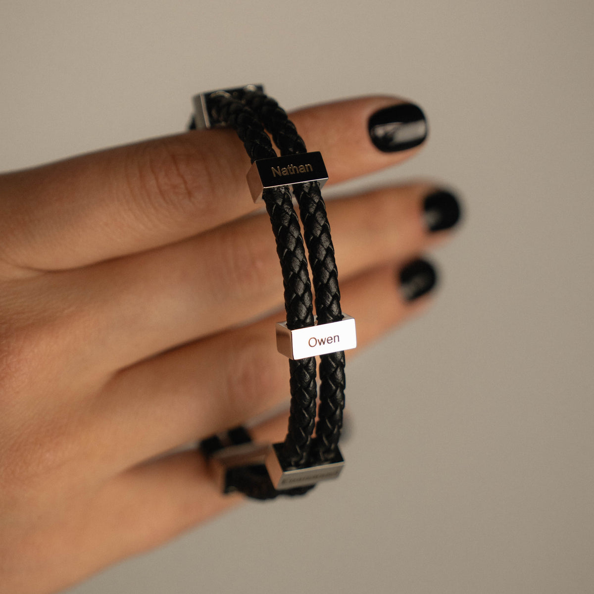 Personalised Braided Bracelet for Men