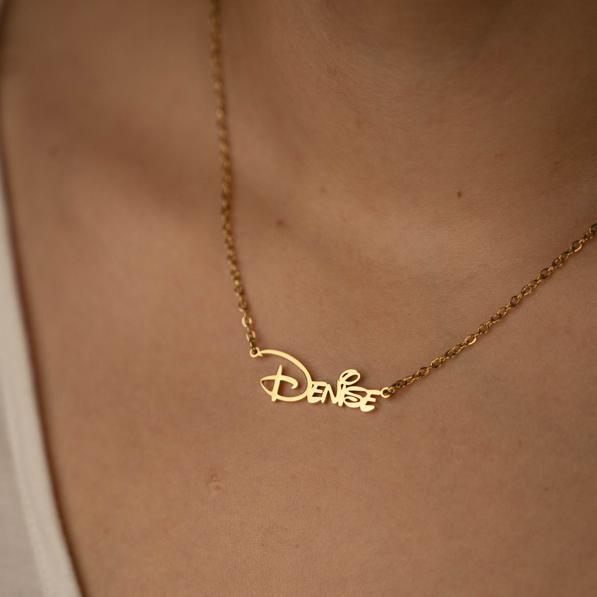 Disney-style Personalised Name Necklace