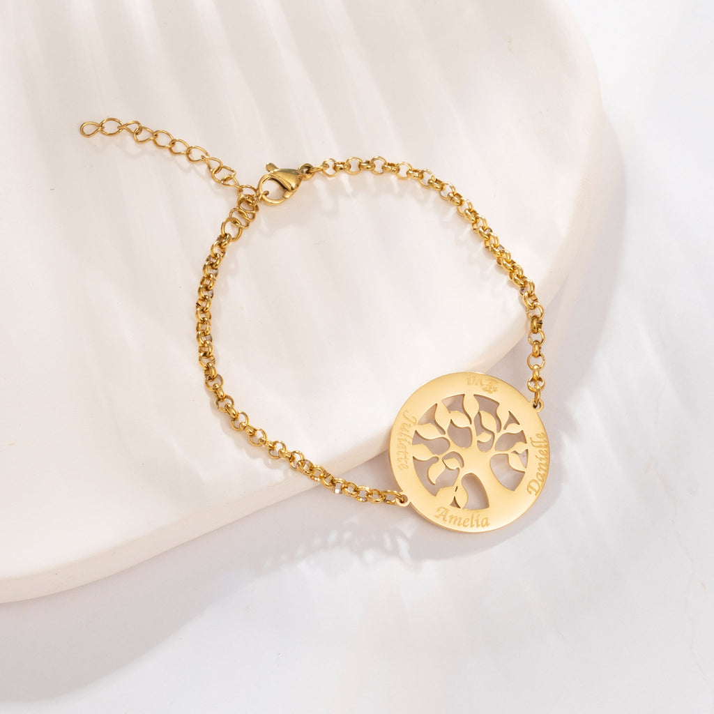 Personalised Tree of Life Bracelet