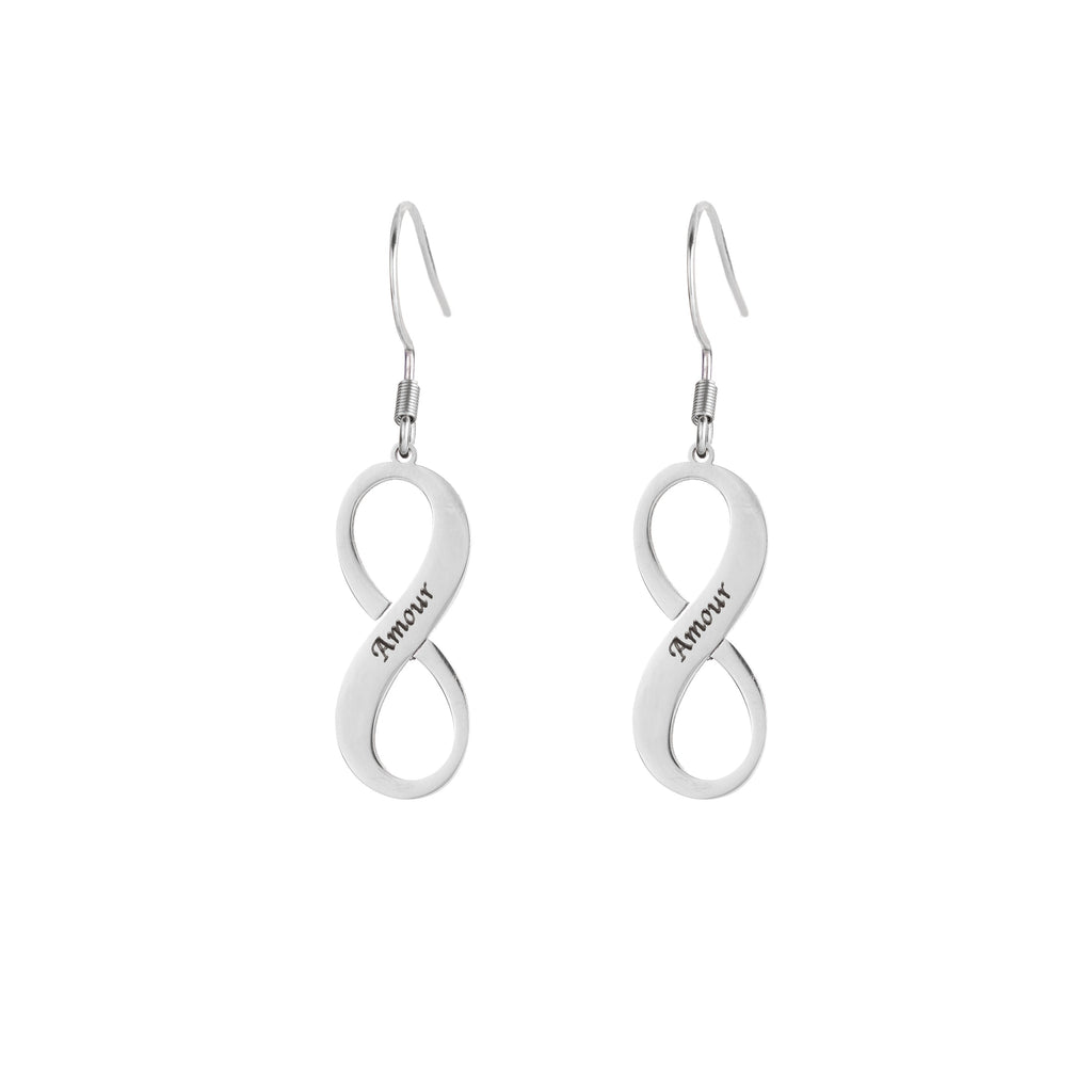 Infinity Drop Earrings