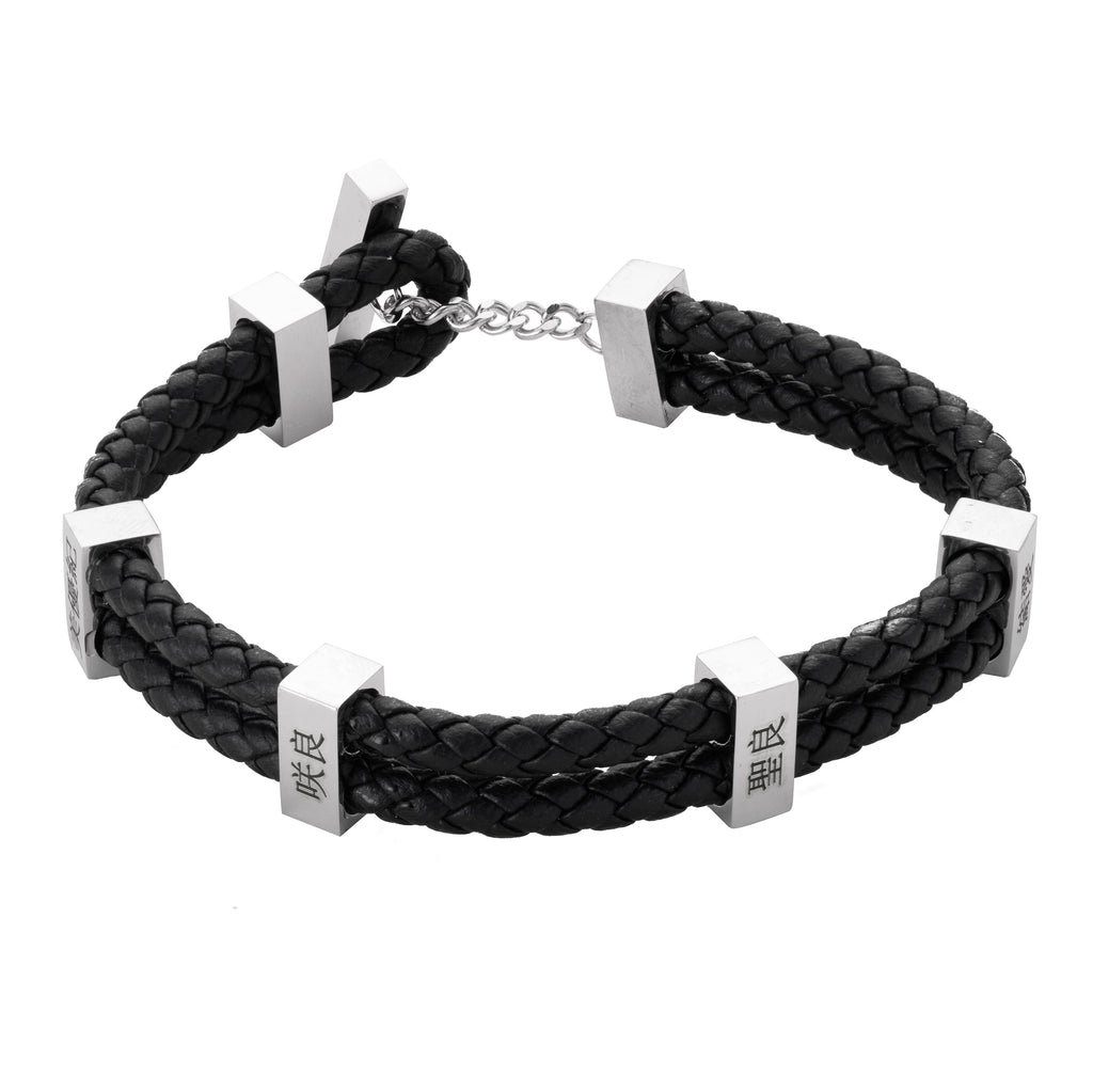 Japanese Personalised Braided Bracelet for Men