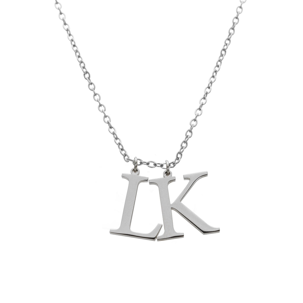 Personalised Uppercase Initials Necklace