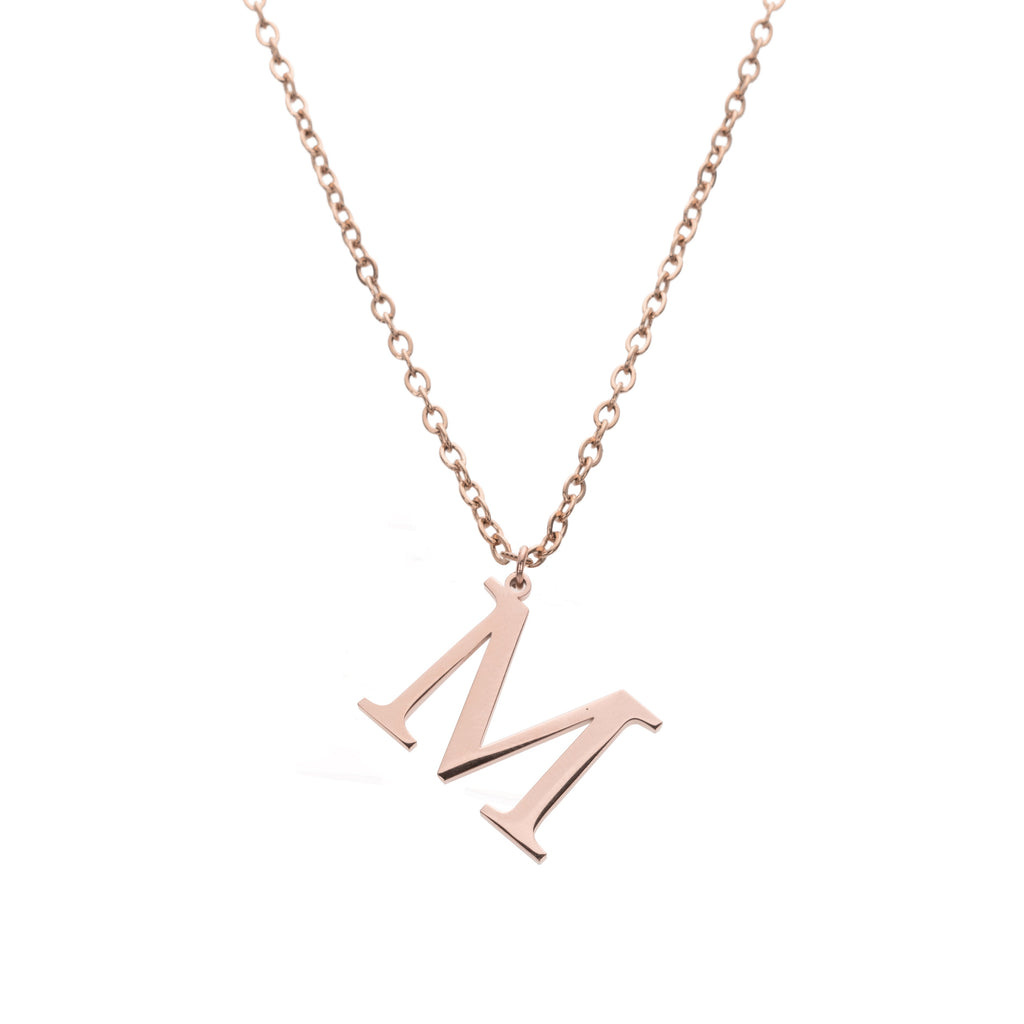 Personalised Uppercase Initials Necklace