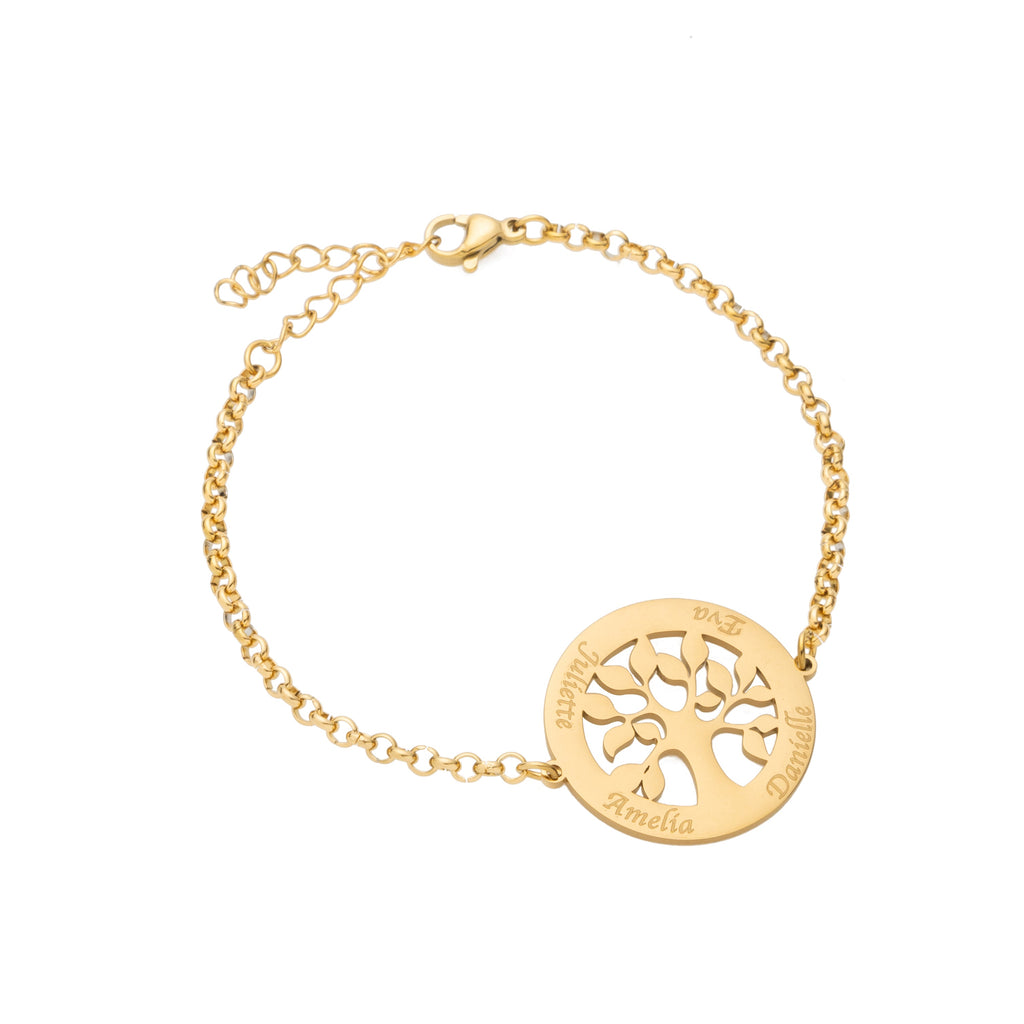 Personalised Tree of Life Bracelet