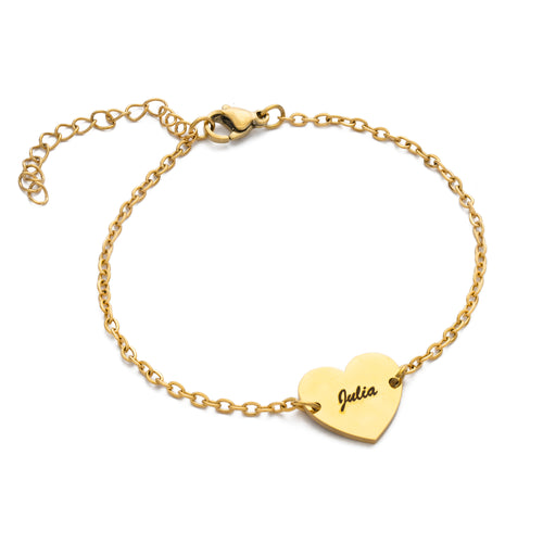 Heart Couple Bracelet