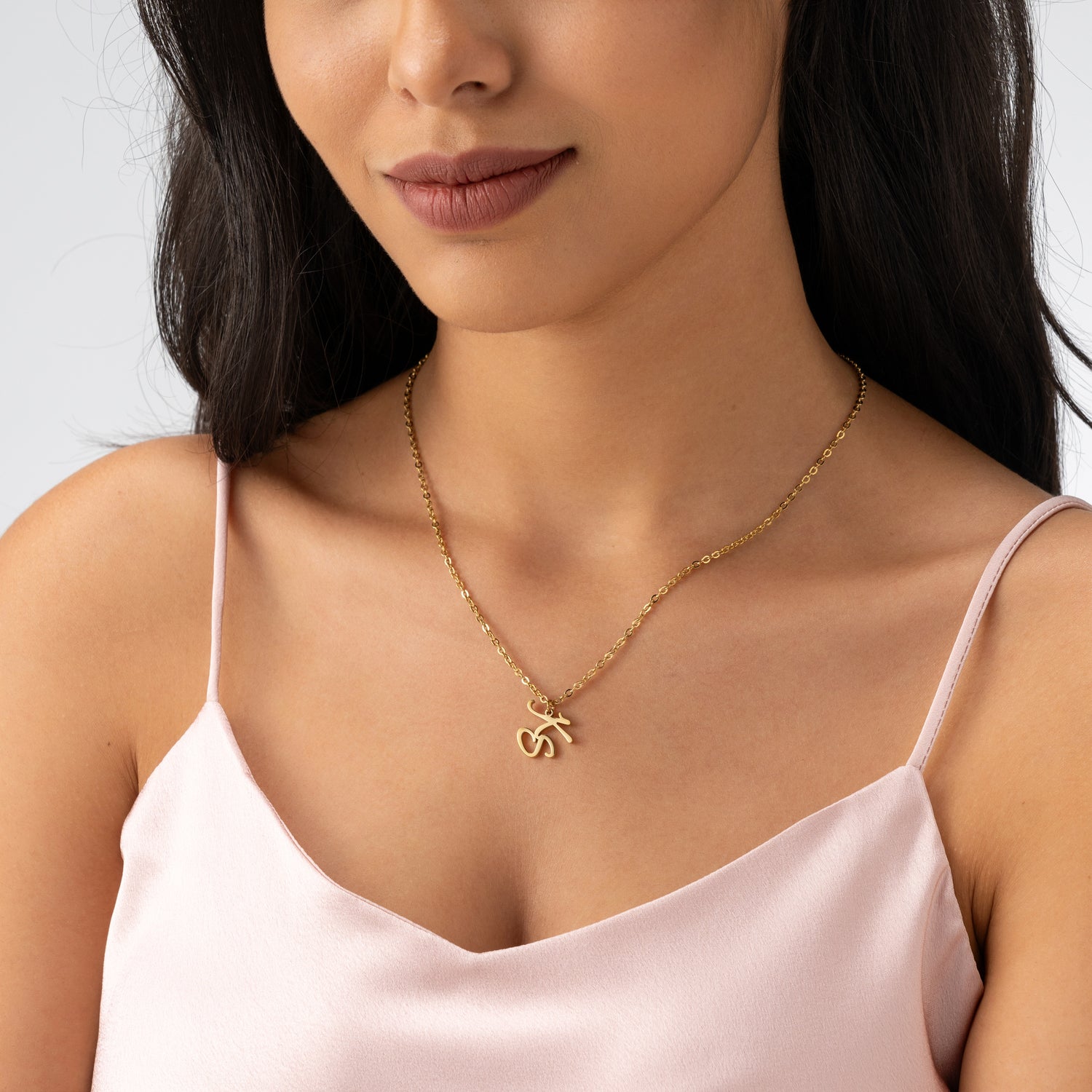 Personalised Two Initials Necklace