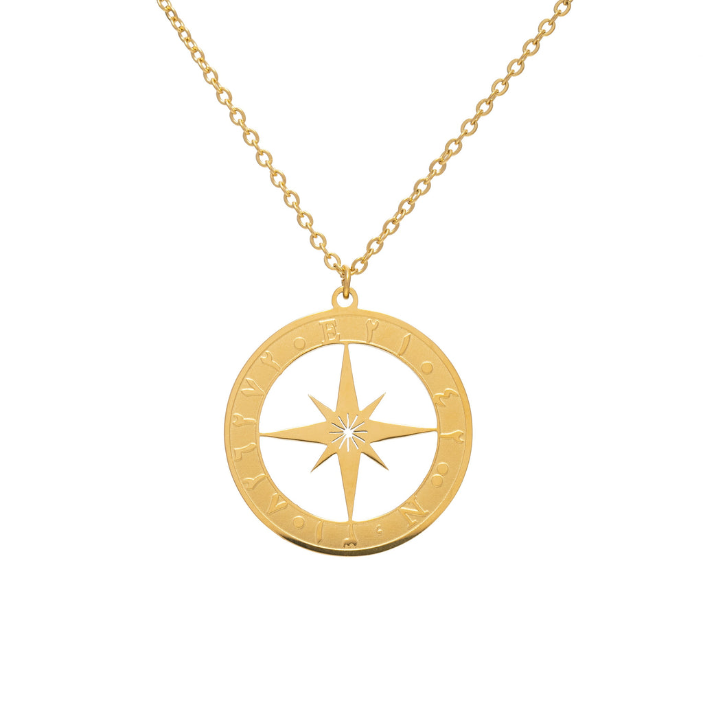 Hira Cave Compass Pendant