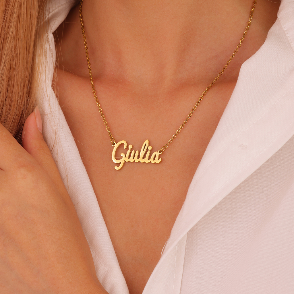 Teenage Name Necklace