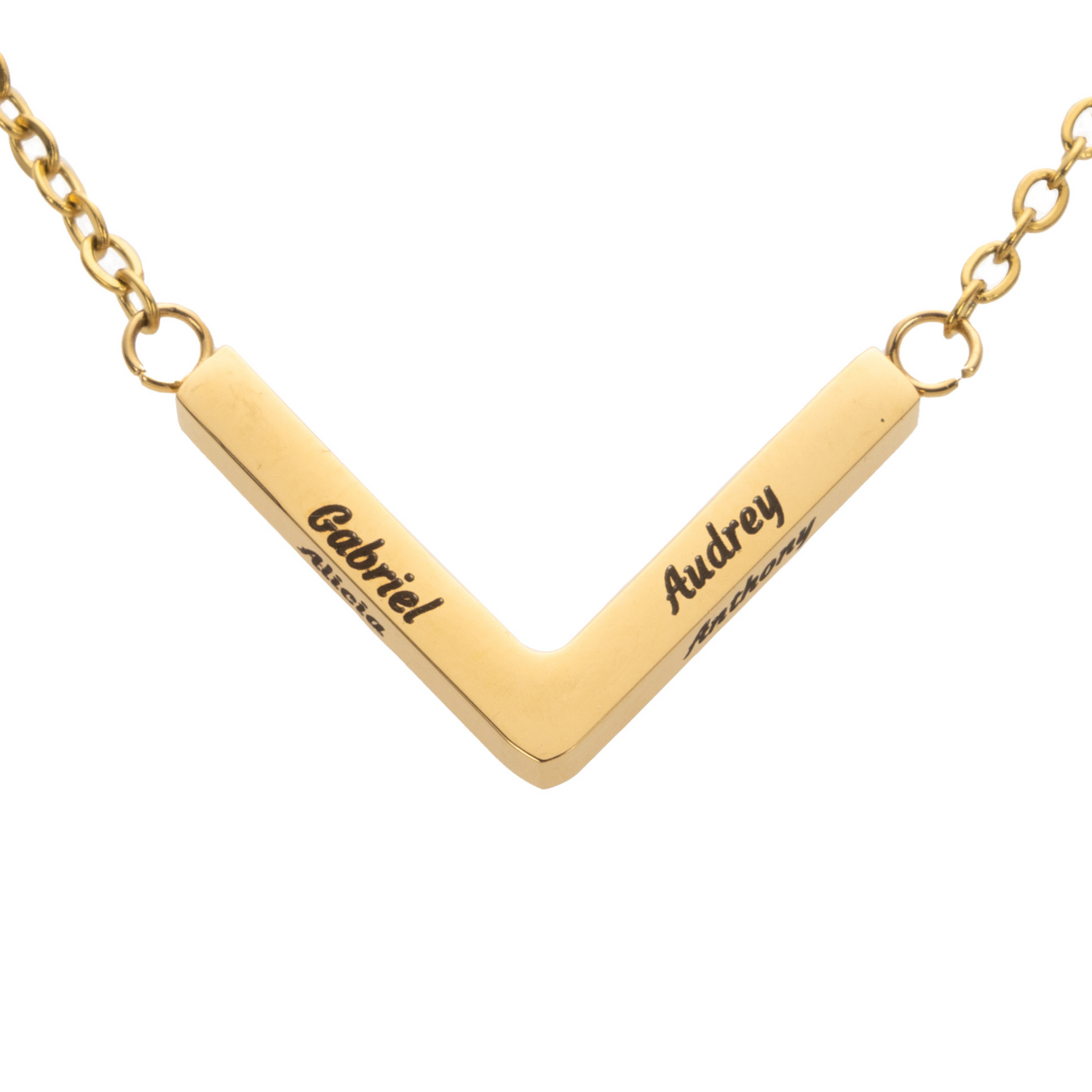 Personalised 4D Bar Necklace