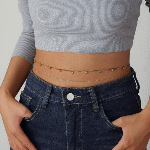 Boho Diva – Double Chain Waist Jewellery