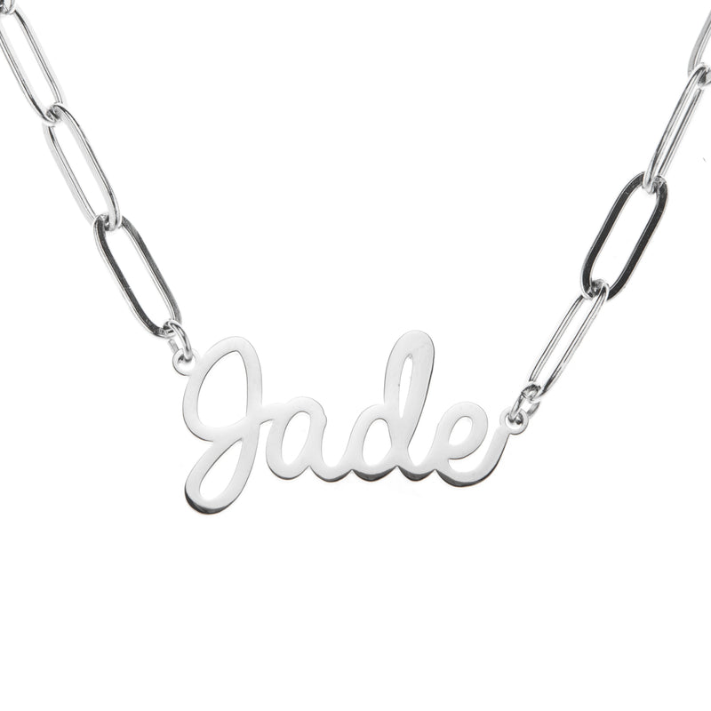 Link Chain Name Necklace