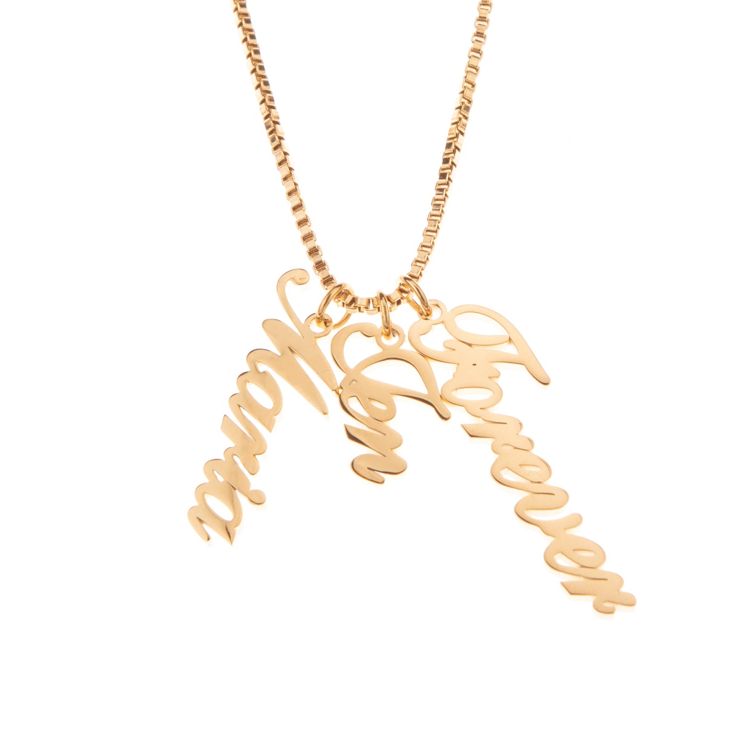 Vertical Signature Necklace